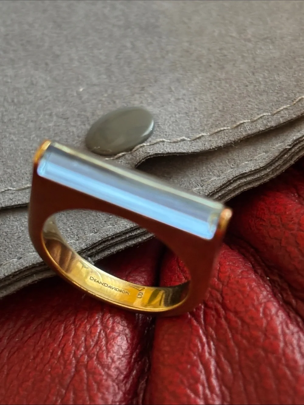 Dean Davidson revival gemstone Ring  size 8